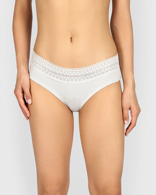 La Senza Remix Trendy Cotton Hipster Panties DAWN BLUE / M