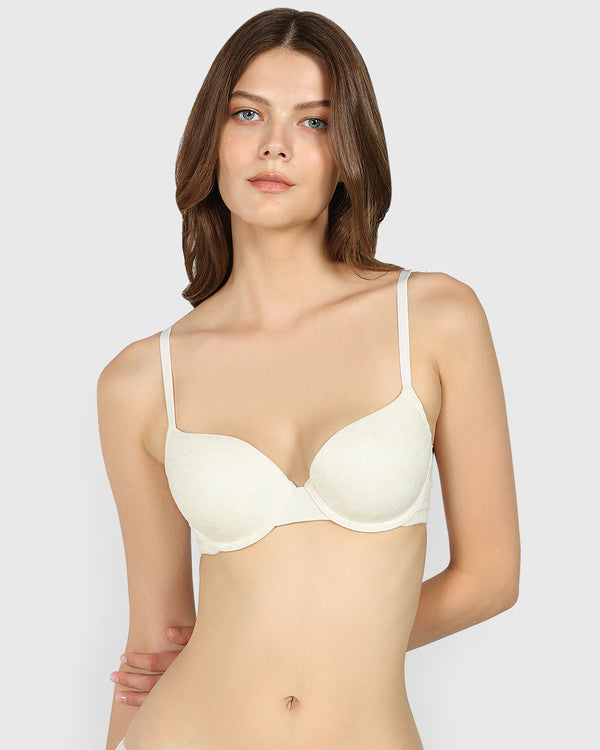 La Senza Trendy Demi Bra Ivory / 34B