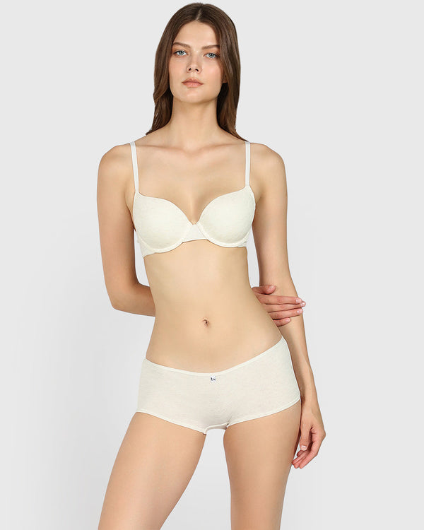 La Senza Trendy Demi Bra Ivory / 34B