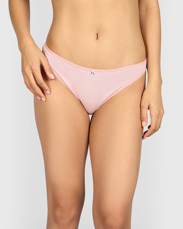La Senza Remix Cheeky Panty ROYAL PINK HTR / M