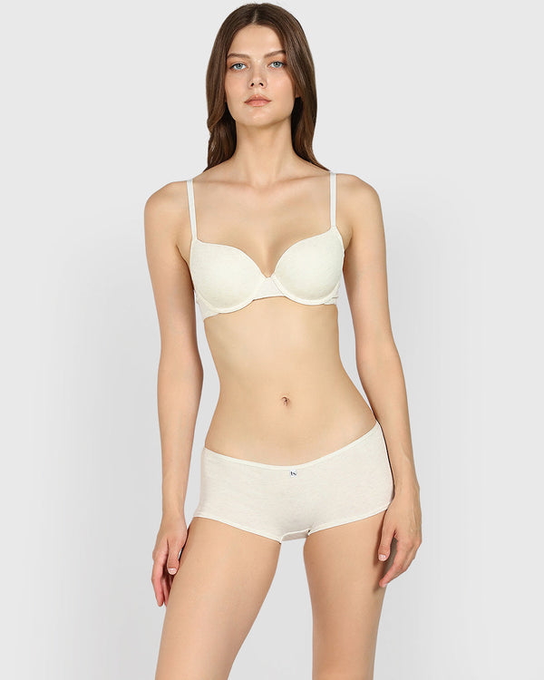 La Senza Trendy Boyshort Panty Ivory / M