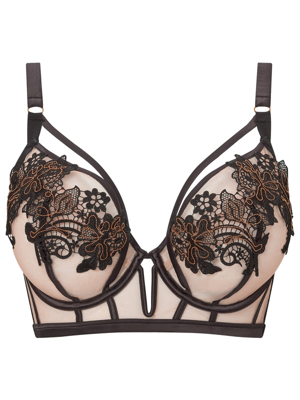 Ann Summers Enticement Non Pad Plunge Black