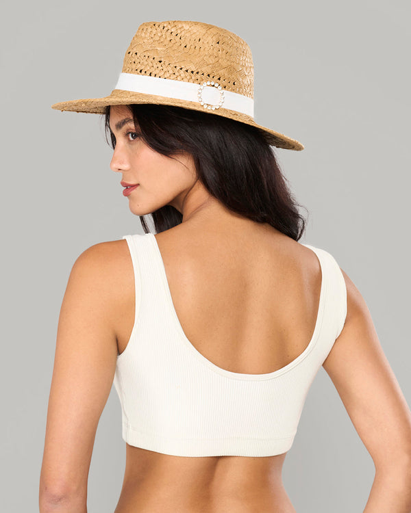 Isla & Evie Wide Brim Floppy Hat