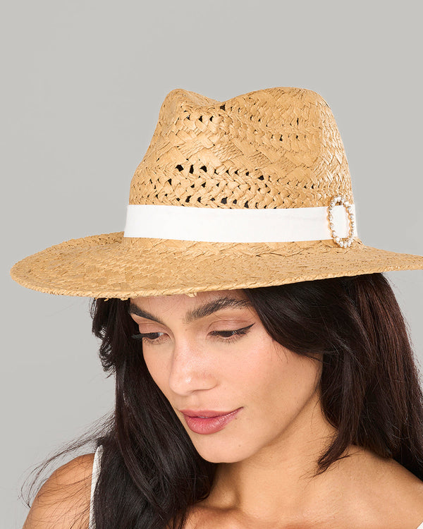 Isla & Evie Wide Brim Floppy Hat