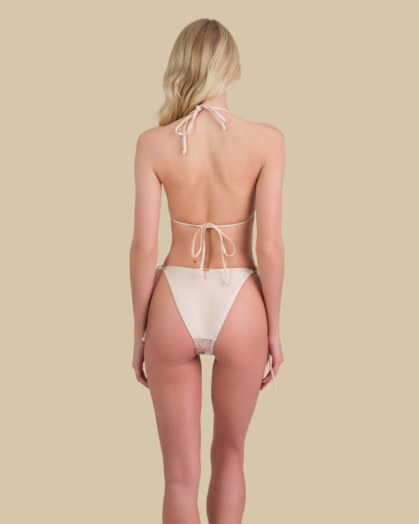 Isla & Evie Sequin Tie Side Bikini Briefs