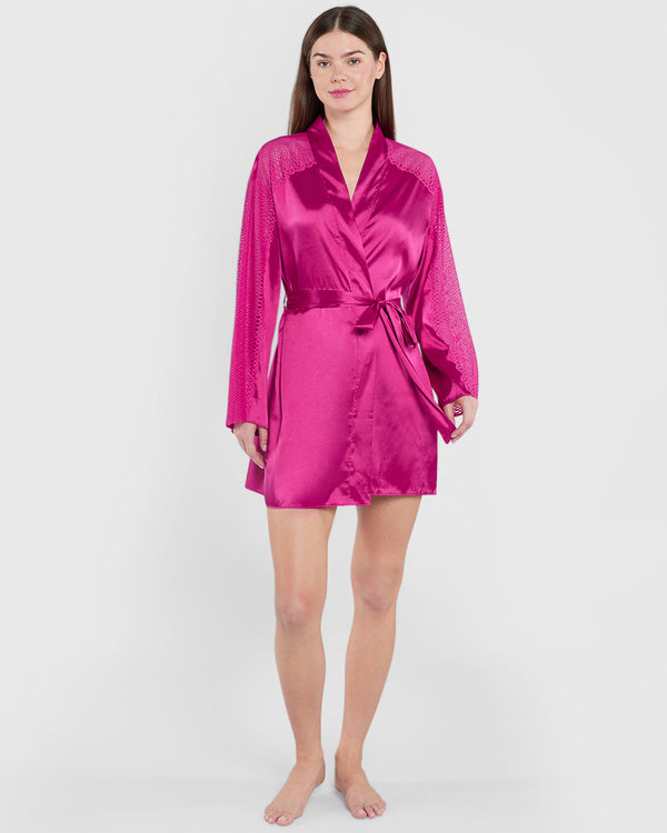 Isla & Evie Sleep Unlined Short Robe