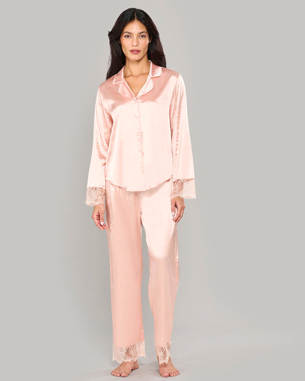 ISLA & EVIE PAJAMA SET S / Pink