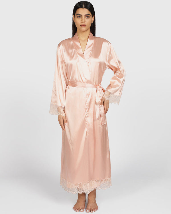 Isla & Evie Sexy Sleep Satin Robe