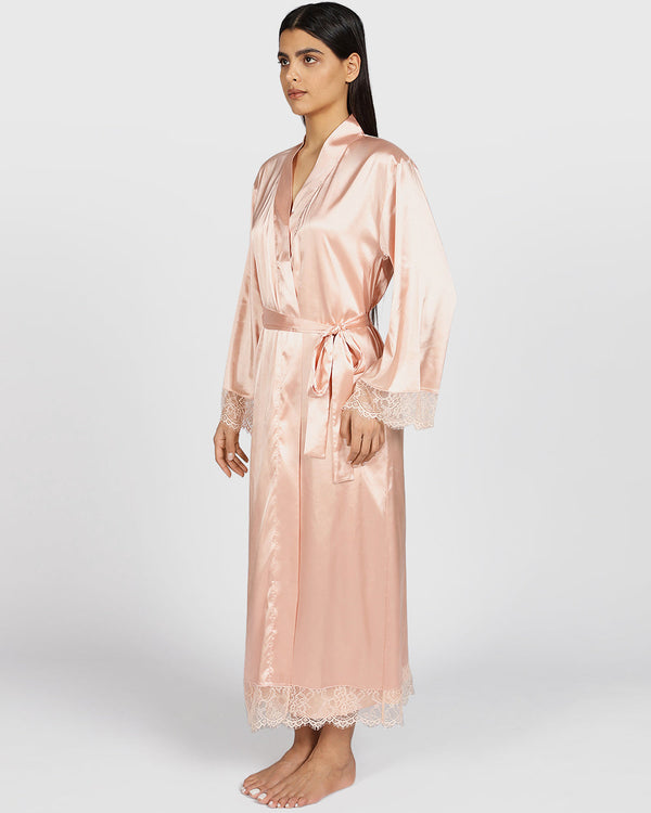 Isla & Evie Sexy Sleep Satin Robe