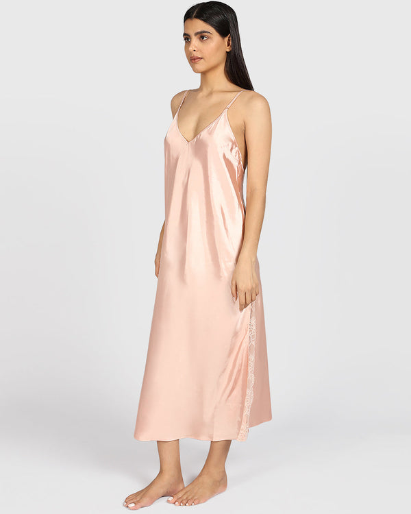 Isla & Evie Sexy Sleep Satin Slip