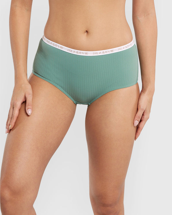 Isla & Evie Trendy Unlined Boyshort