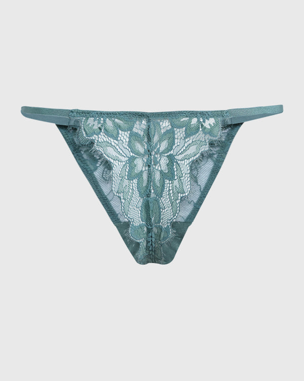 Isla & Evie Sexy Bikini Panty Green / S