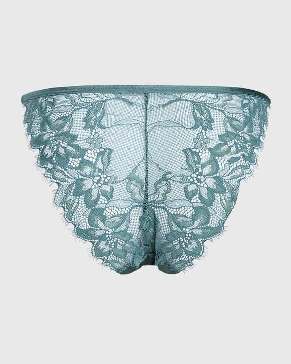 Isla & Evie Sexy Bikini Panty Green / S