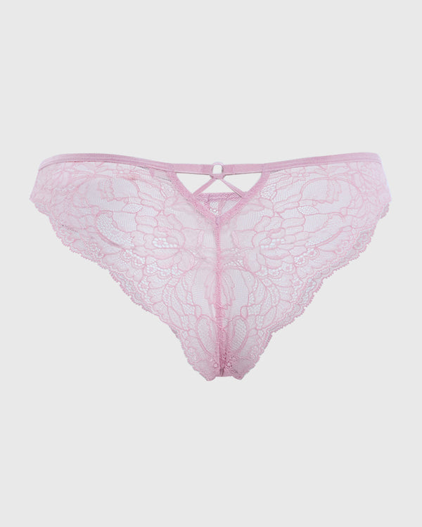 Isla & Evie Sexy Cheeky Panty Pink / S