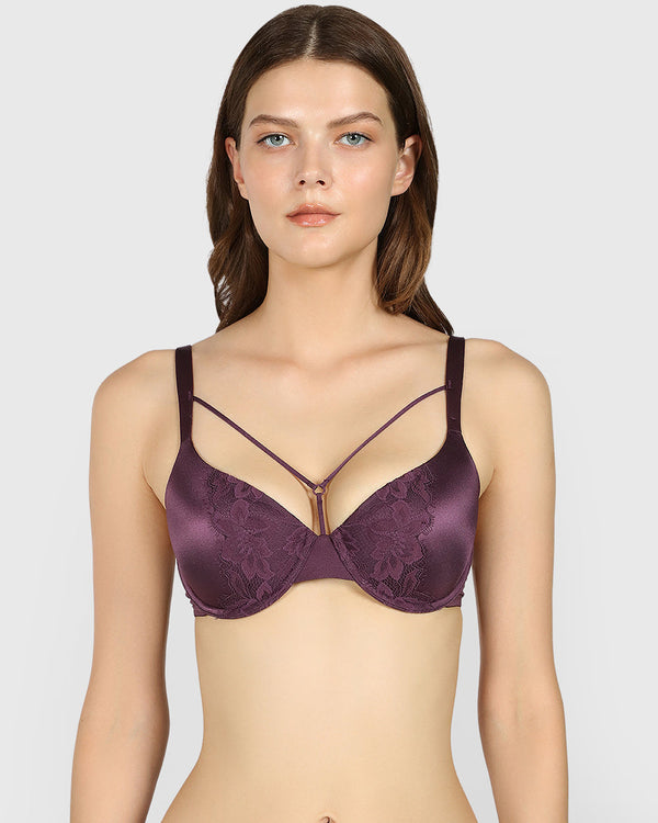 Isla & Evie Obvious Lightly Lined Full Coverage Bra HORTENSIA / 34B