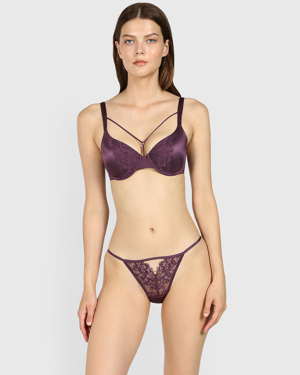 Isla & Evie Obvious Lightly Lined Full Coverage Bra HORTENSIA / 34B