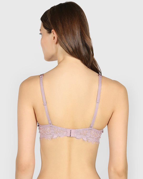 Isla & Evie Obvious Lightly Lined Full Coverage Bra SEA FOG / 34B