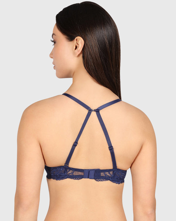 Isla & Evie Obvious Double Pushup Plunge Bra