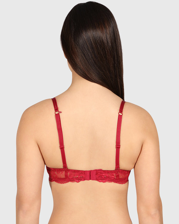 Isla & Evie Obvious Double Pushup Plunge Bra