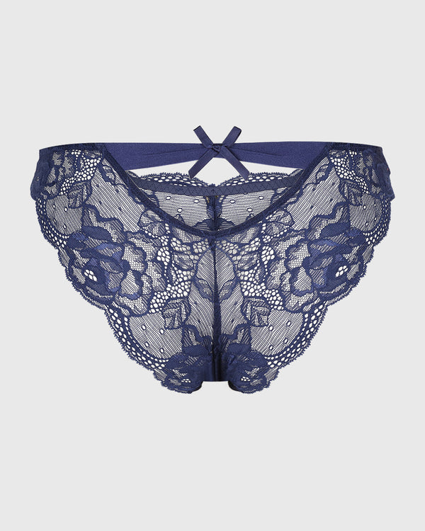 Isla & Evie Sexy Bikini Panty Dark Blue / S