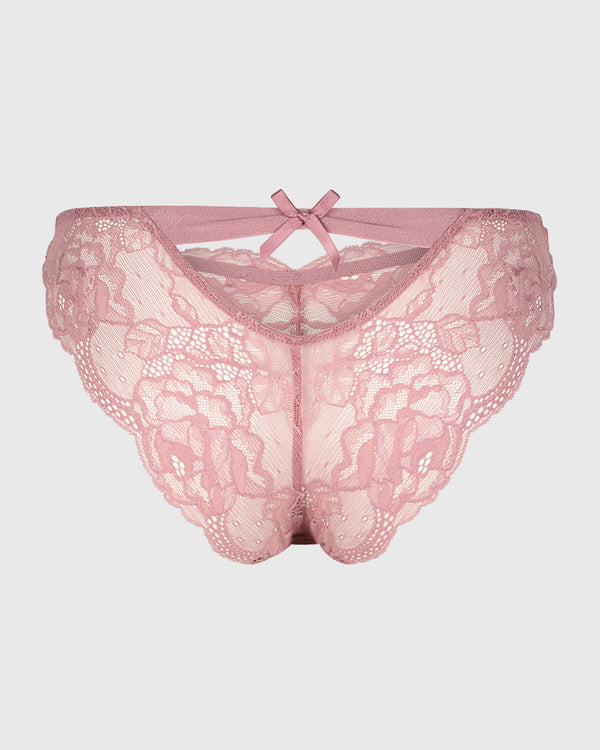 Isla & Evie Sexy Bikini Panty Light Pink / S