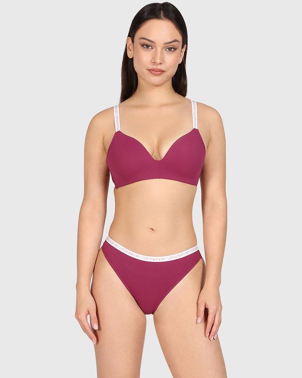 Isla & Evie Trend No Wire Plunge Bra