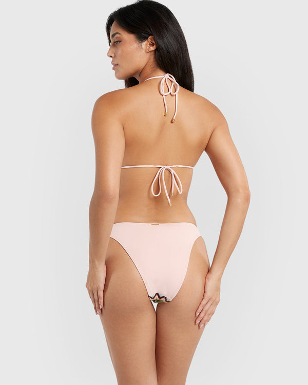 Isla & Evie Crochet Decal Bikini Bottom Multicolor / S