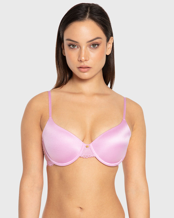 Isla & Evie Phalaenopsis Lightly Lined Full Coverage Bra