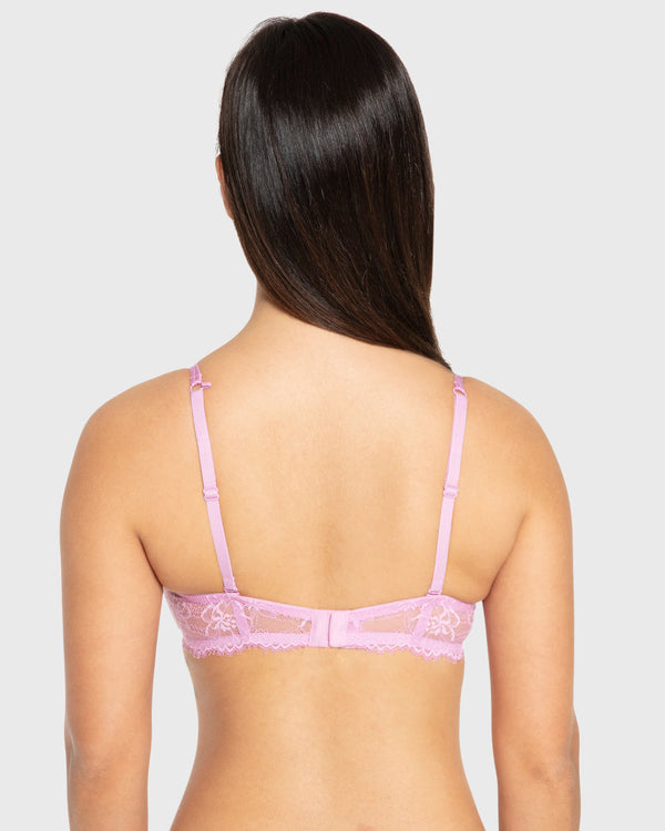 Isla & Evie Phalaenopsis Lightly Lined Full Coverage Bra