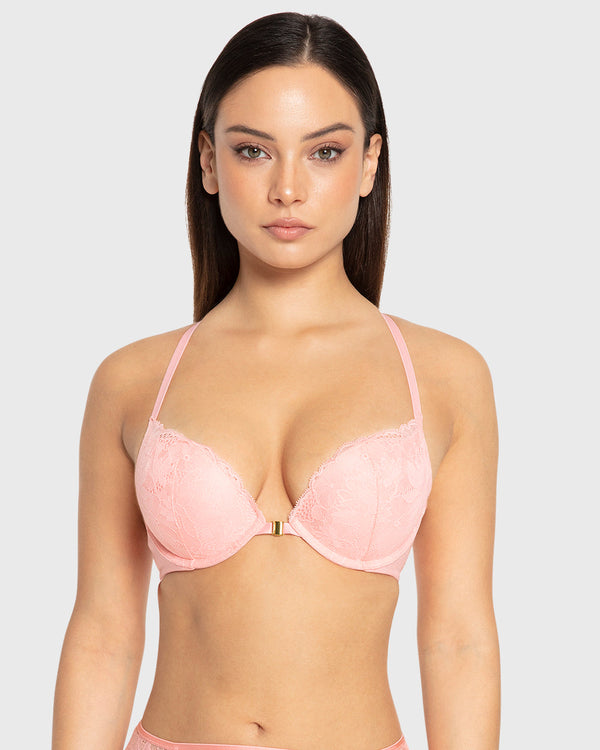 Isla & Evie Murex Shell Gel Padded Plunge Bra