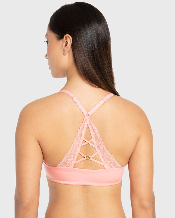 Isla & Evie Murex Shell Gel Padded Plunge Bra