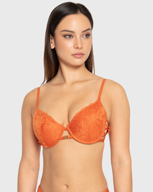 Isla & Evie Spice Route Lightly Lined Full Coverage Bra