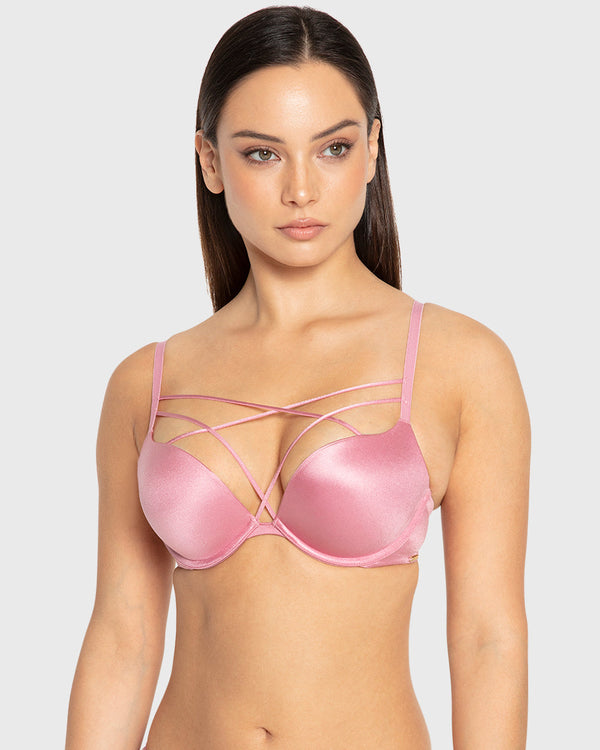 Isla & Evie Foxglove Gel Padded Plunge Bra