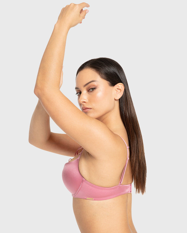 Isla & Evie Foxglove Gel Padded Plunge Bra