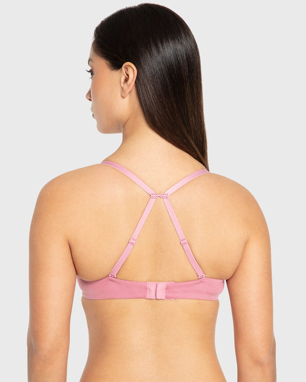 Isla & Evie Foxglove Gel Padded Plunge Bra
