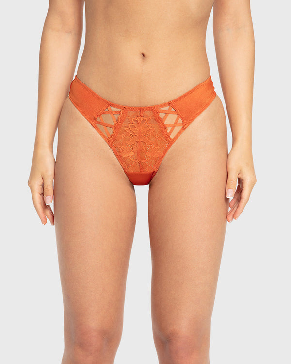 Isla & Evie Spice Route Lace Thong