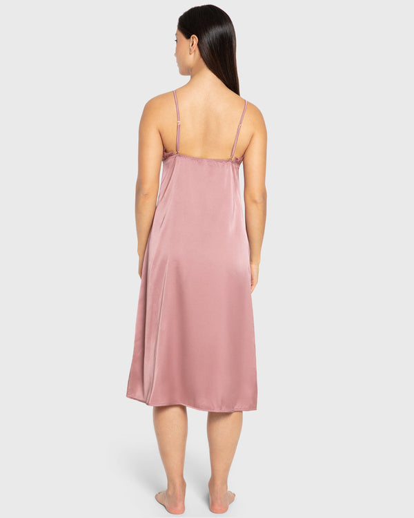 Isla & Evie Nostalgia Rose Satin Slip
