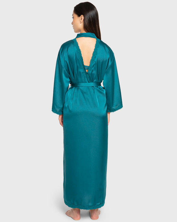 Isla & Evie Pacific Satin Robe