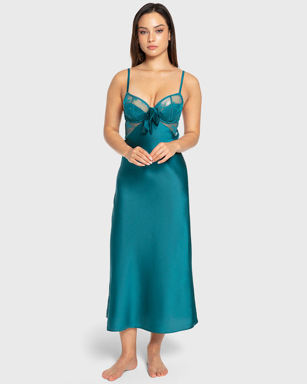 Isla & Evie Pacific Satin Slip