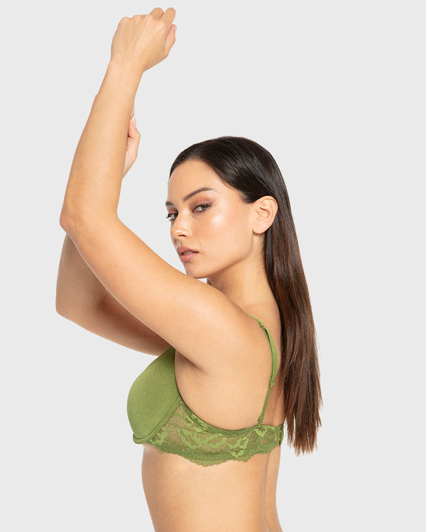 Isla & Evie Perfect Pear Lightly Lined Full Coverage Bra Perfect Pear / 34B