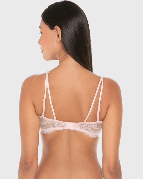 La Senza Isla And Evie Sexy Fashion Lightly Lined Full Coverage Bra Rose Quartz Rose Quartz / 34B
