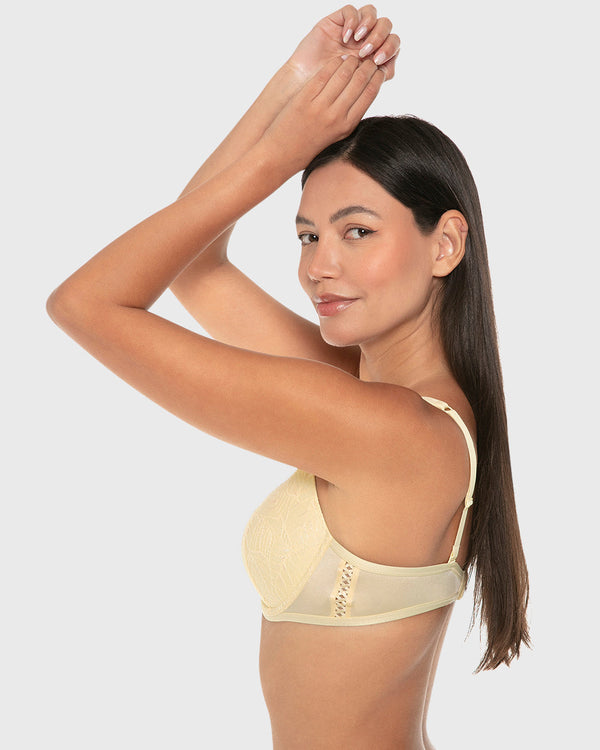 Isla & Evie Luxe Fashion Lightly Lined Full Coverage Bra
