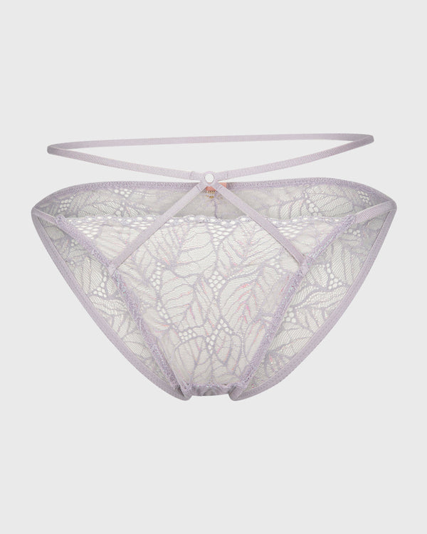 Isla & Evie Luxe Fashion Lace Micro Bikini Panty