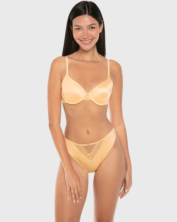 Isla & Evie Luxe Fashion Lace Micro Cheeky Panty