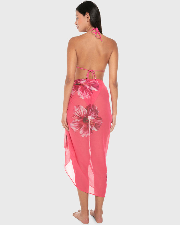 Isla & Evie Chiffon Long Swim Cover Skirt