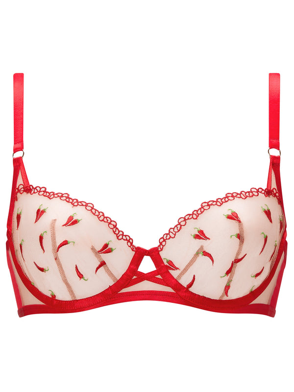 Ann Summers Red Hot Romance Non Padded Balcony Bra
