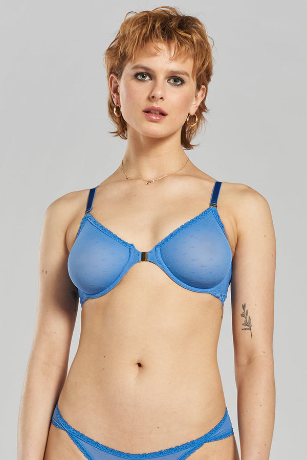 Peachaus Sakura Recycled Tulle Front Close Bra