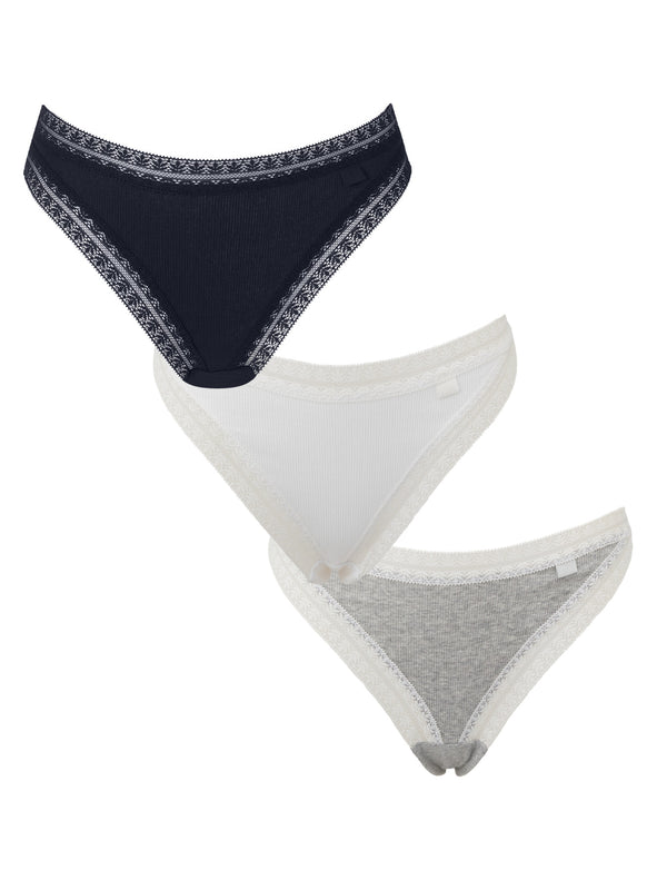 KBX 3 Pack Cotton Thong
