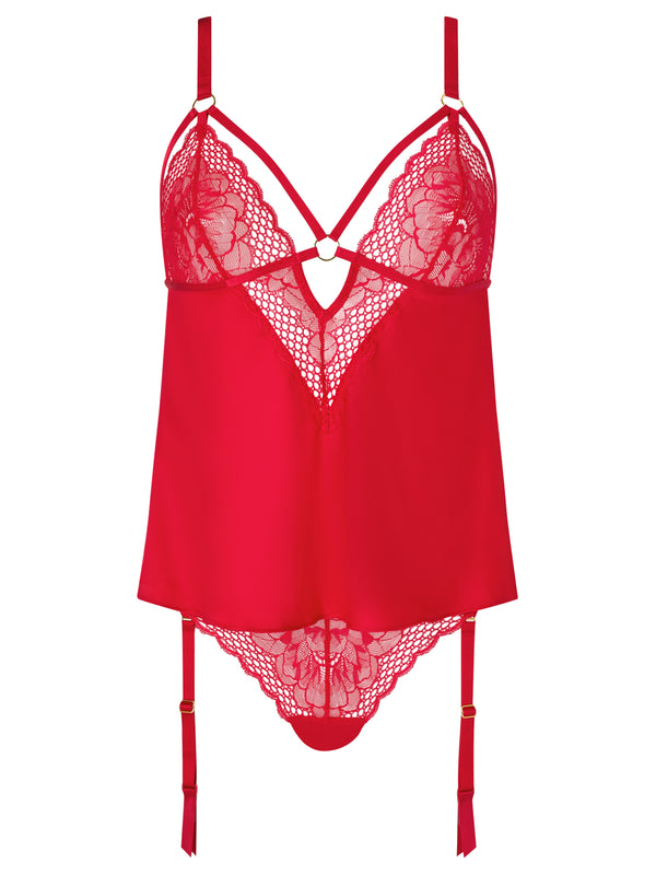 Ann Summers Devotion Suspender Cami Set