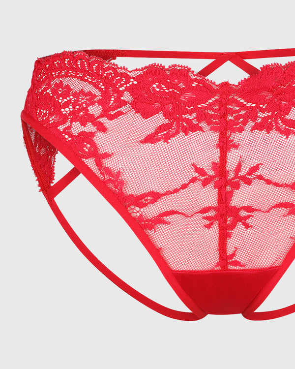 La Senza Sexy Diva Bikini Panty Red / M